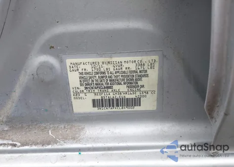 2012 Nissan Versa 1.6 S из США, поврежденный, VIN 3N1CN7APXCL849002